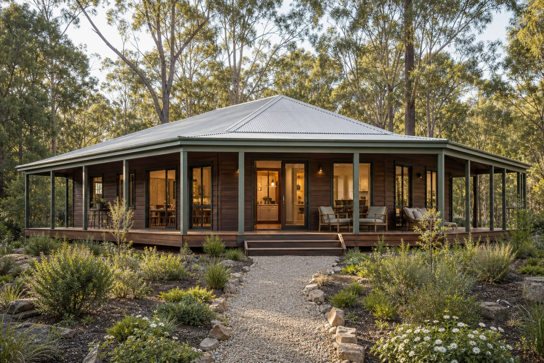 The Stanthorpe 54.2 sqm two-bedroom granny flat